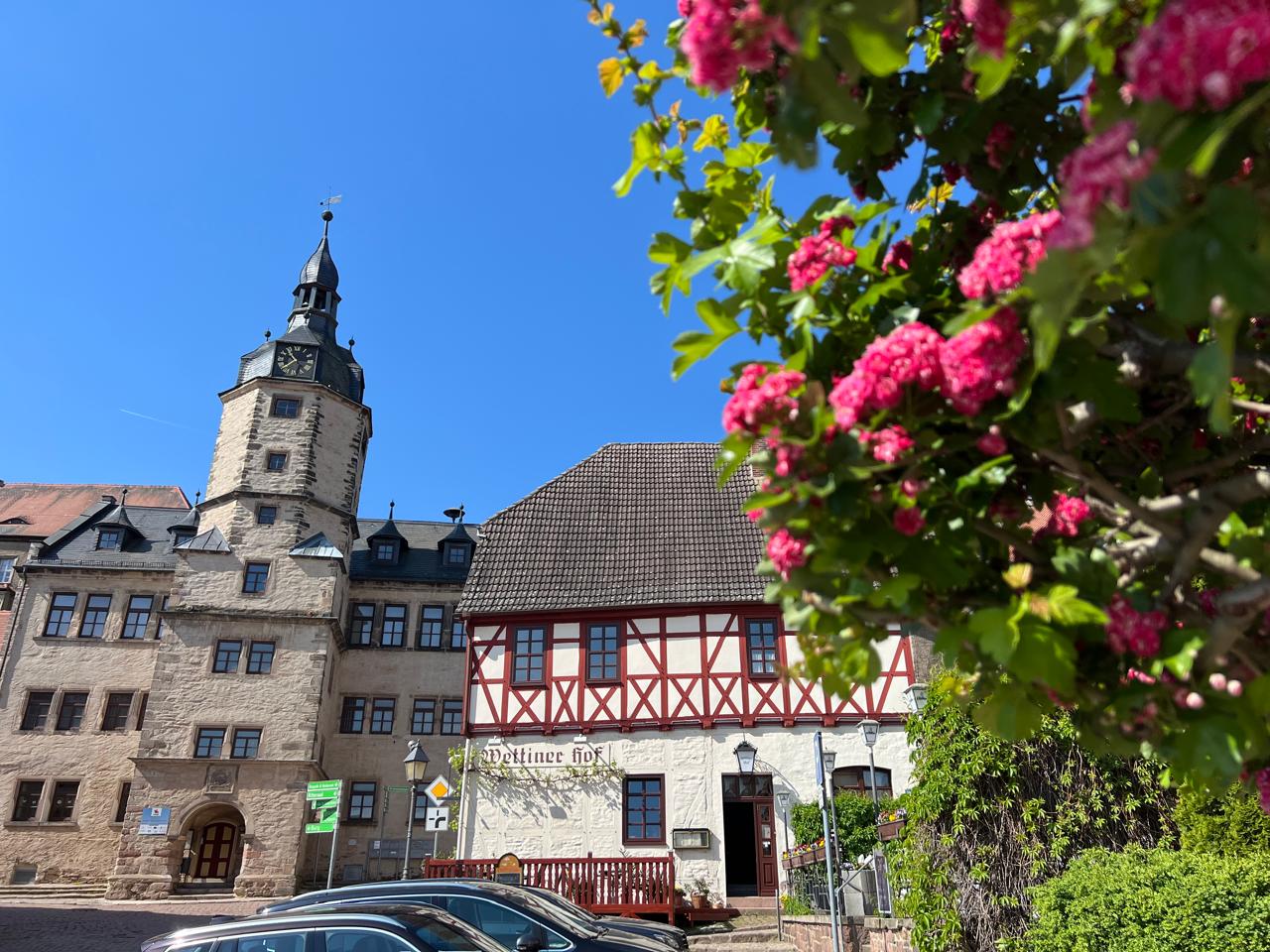 gemütliches Café am Marktplatz